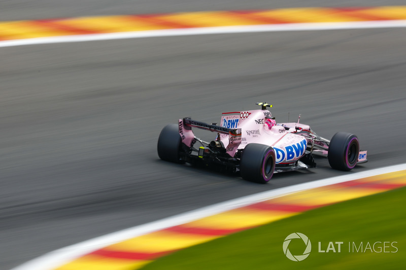 9. Esteban Ocon, Sahara Force India F1 VJM10