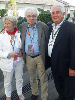 L'architetto Mario Botta all'Autodromo Nazionale di Monza