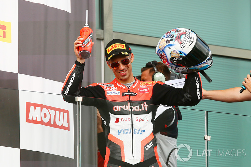 Segundo lugar Marco Melandri, Ducati Team
