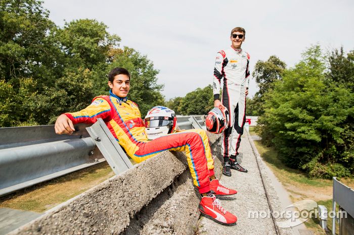 George Russell, ART Grand Prix, Giuliano Alesi, Trident