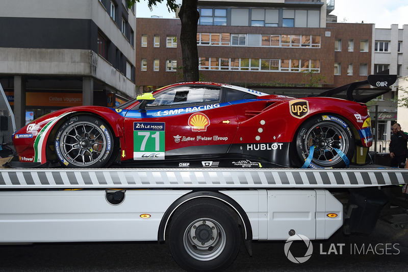 #71 AF Corse Ferrari 488 GTE: Davide Rigon, Sam Bird, Miguel Molina