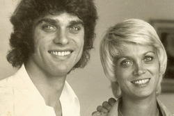 François Cevert et sa soeur Jacqueline qui a épousé le pilote Jean-Pierre Beltoise
