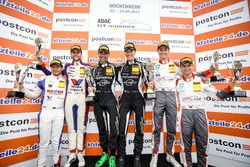 Podium: 1. #63 GRT Grasser Racing Team, Lamborghini Huracán GT3: Rolf Ineichen, Christian Engelhart,