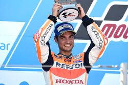 Podium: second place Dani Pedrosa, Repsol Honda Team