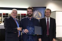 Premiazione ACS 2016 con Stefano Comini, Gianmarco Balemi e Claudio Ballinari