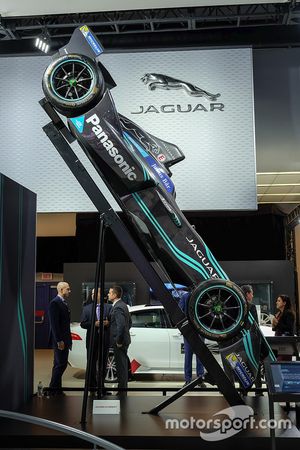 A Jaguar Racing Formula E car