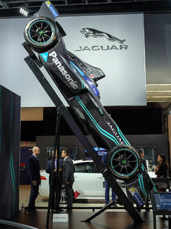 A Jaguar Racing Formula E car