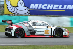 #31 Team Audi Korea Audi R8 LMS GT3: Kyong Ouk You, Marchy Lee, Alex Yoong