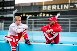 Felix Rosenqvist, Mahindra Racing and Nick Heidfeld, Mahindra Racing