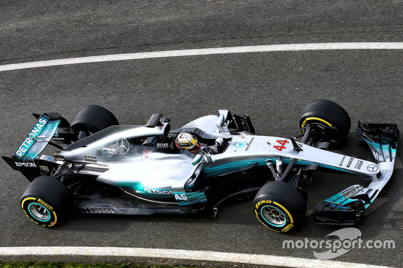 Lewis Hamilton, Mercedes AMG F1 W08 Hybrid