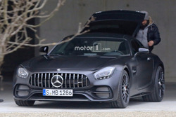 Mercedes AMG GT C Coupe Edition 50 Spy