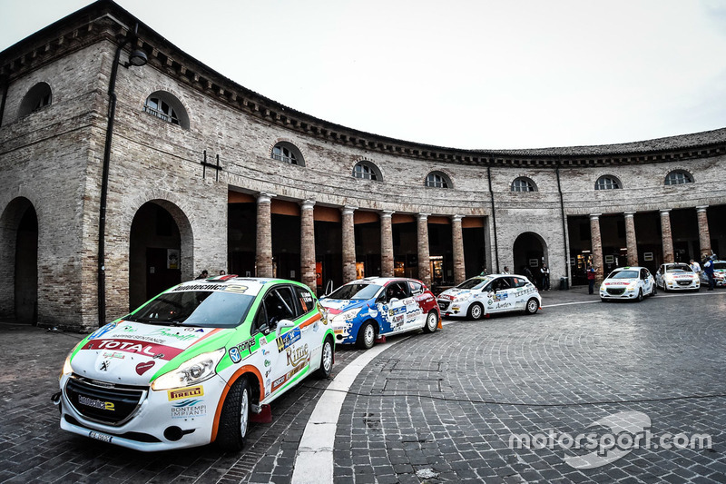Le vetture del 208 Competition Peugeot