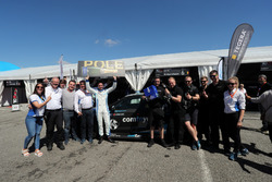 Pole position for Frédéric Vervisch, Comtoyou Racing, Audi RS3 LMS with the team