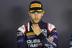 Second place Luca Ghiotto, RUSSIAN TIME