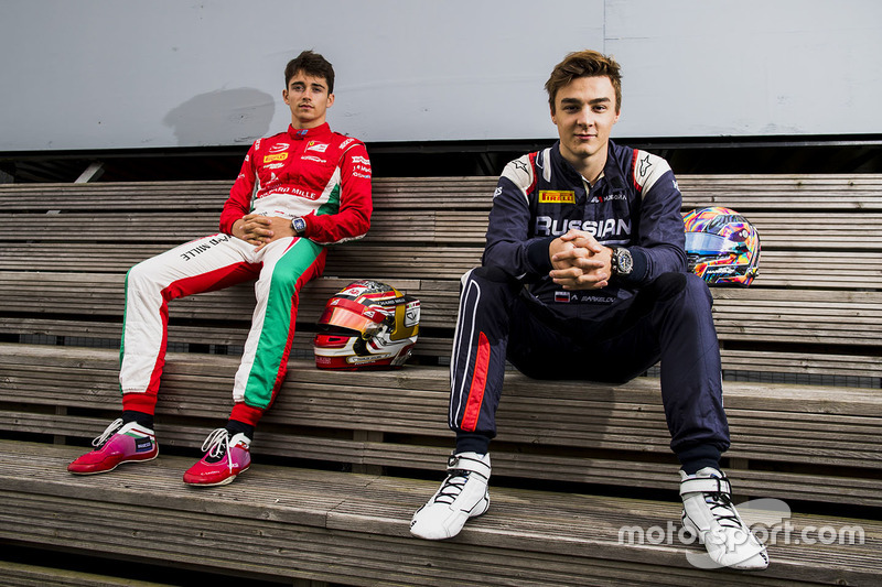 Charles Leclerc, PREMA Powerteam, Artem Markelov, RUSSIAN TIME