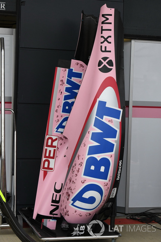 Sahara Force India VJM10 bodywork