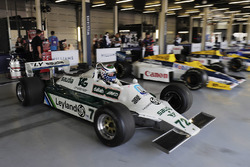 A Carlos Reutemann Williams FW07b is demonstrated