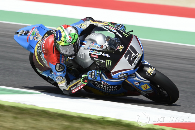 Moto2: O ítalo-brasileiro Franco Morbidelli tirou a pole do companheiro Álex Márquez com o cronômetro zerado depois de ter ficado atrás a sessão toda. Mattia Pasini será o terceiro.
