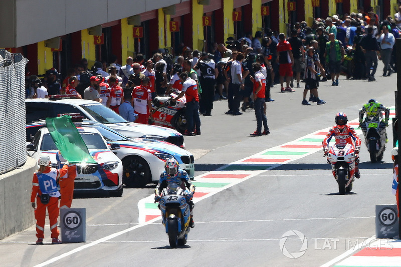 Sortie de la pitlane