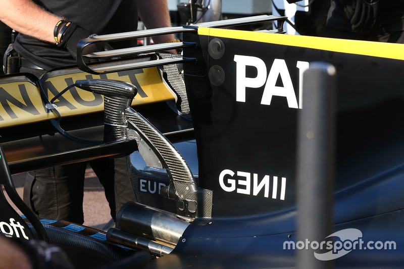 T-wing de la Renault Sport F1 Team RS17
