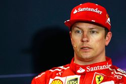 Basın toplantısı: Pole Kimi Raikkonen, Ferrari