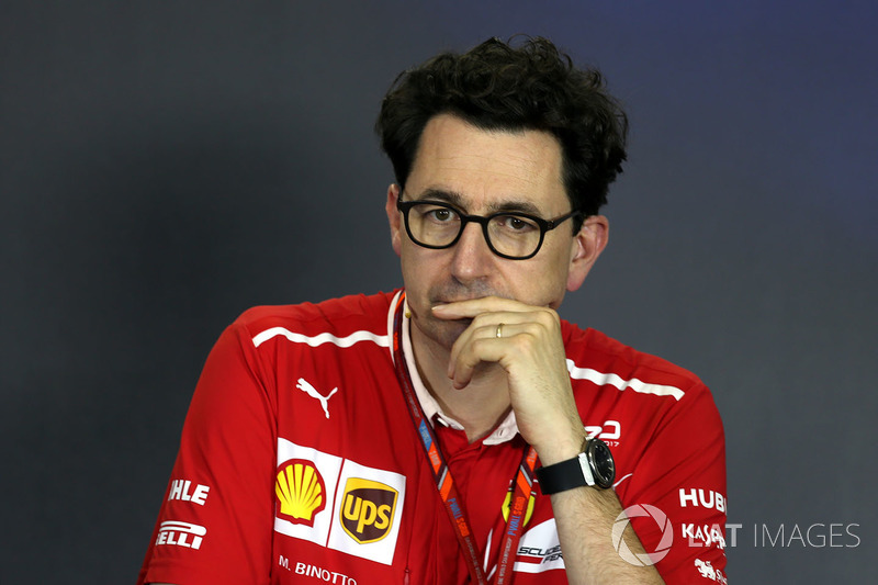 Mattia Binotto, Ferrari Teknik Şefi