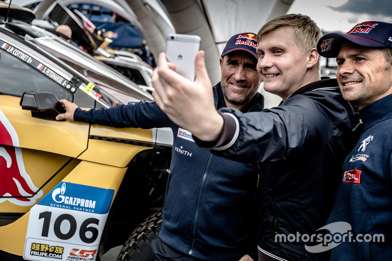 Stéphane Peterhansel, Cyril Despres, Peugeot Sport