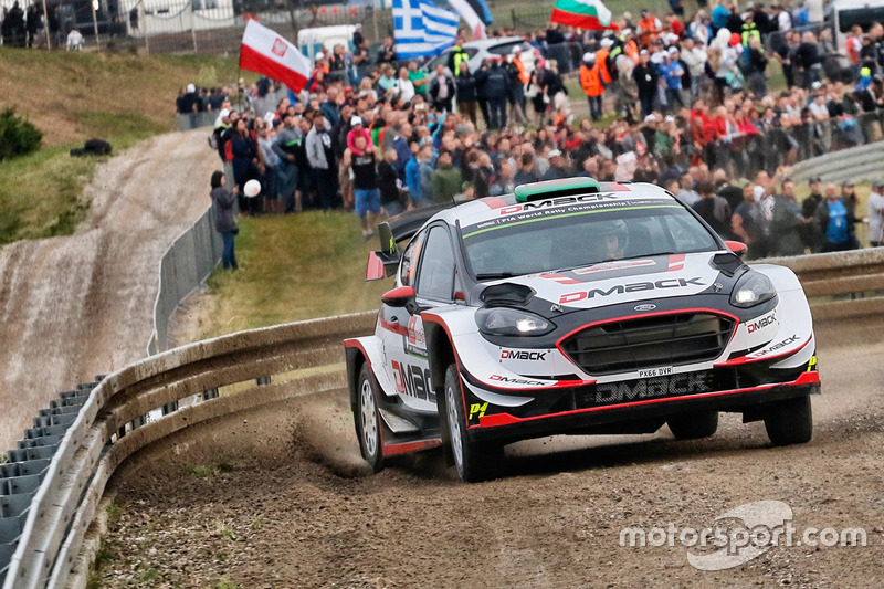 Элфин Эванс и Дэниэл Бэрритт, Ford Fiesta WRC