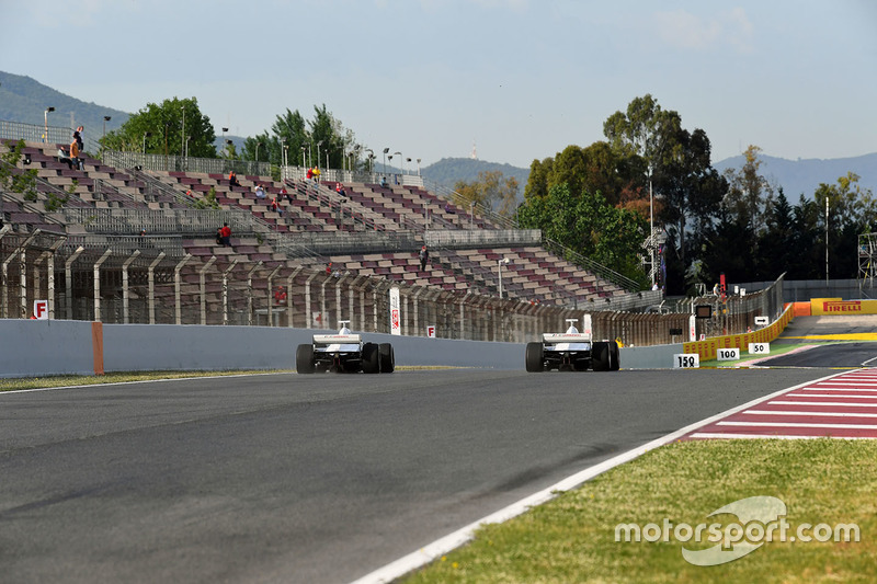 Patrick Friesacher, F1 Experiences 2-Seater driver and Zsolt Baumgartner, F1 Experiences 2-Seater driver