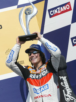 Podium: third place Nicky Hayden, Repsol Honda Team