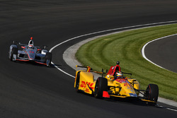Ryan Hunter-Reay, Andretti Autosport Honda, Will Power, Team Penske Chevrolet
