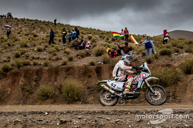 #42 Hero MotoSports Team Rally: CS Santosh