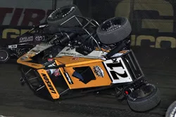 Kyle Larson flip