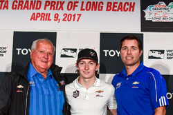 A.J. Foyt, Zach Veach, Larry Foyt