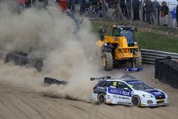 Ashley Sutton, Team BMR Subaru Levorg crash