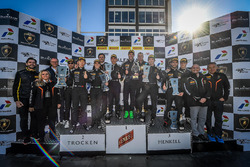 Podium: le vainqueur Dennis Lind, le deuxième, Vito Postiglione, le troisième Harald Schlegelmilch