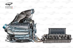 Motor y ERS Mercedes PU106