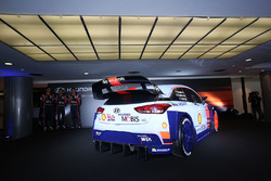 Hayden Paddon, Daniel Sordo, Thierry Neuville, Hyundai Motorsport, dévoilent la Hyundai i20 Coupe WRC 2017