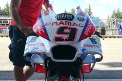 Neue Verkleidung am Bike von Danilo Petrucci, Pramac Racing