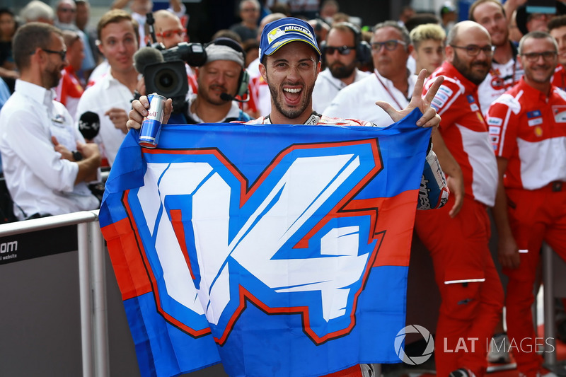 Race winner Andrea Dovizioso, Ducati Team