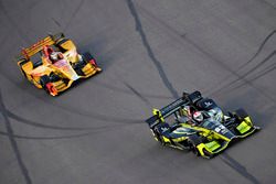 Charlie Kimball, Chip Ganassi Racing Honda ,Ryan Hunter-Reay, Andretti Autosport Honda