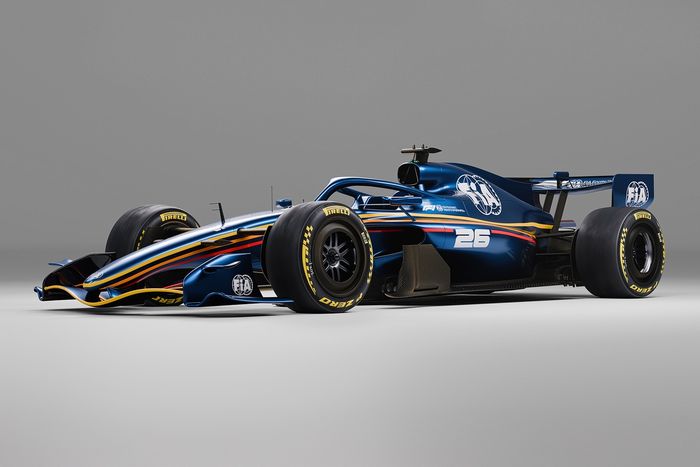 2026 FIA F1 car render