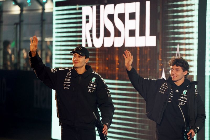 George Russell, Mercedes, Andrea Kimi Antonelli, Mercedes