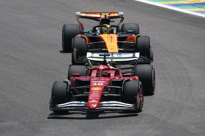 Charles Leclerc, Ferrari, Lando Norris, McLaren