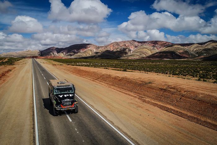 #501 Team De Rooy Iveco: Federico Villagra, Ricardo Adrian Torlaschi, Adrian Arturo Yacopini