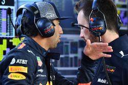 Daniel Ricciardo, Red Bull Racing en Simon Rennie, Red Bull Racing Race Engineer