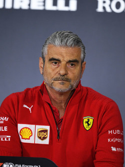 Maurizio Arrivabene, Ferrari Team Principal in the Press Conference