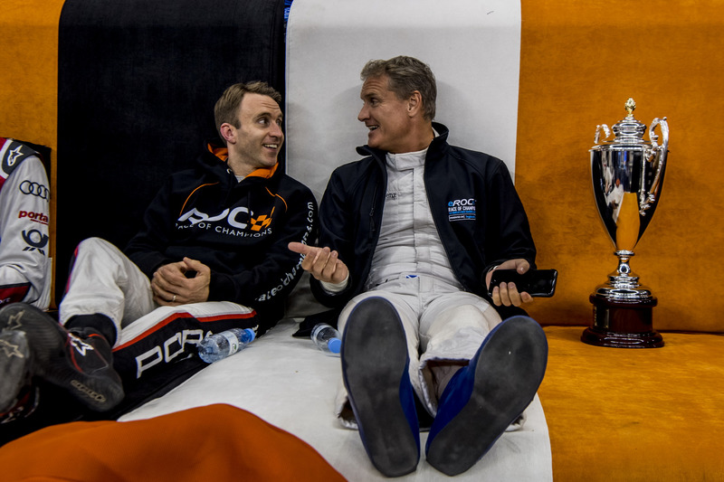 David Coulthard y Timo Bernhard