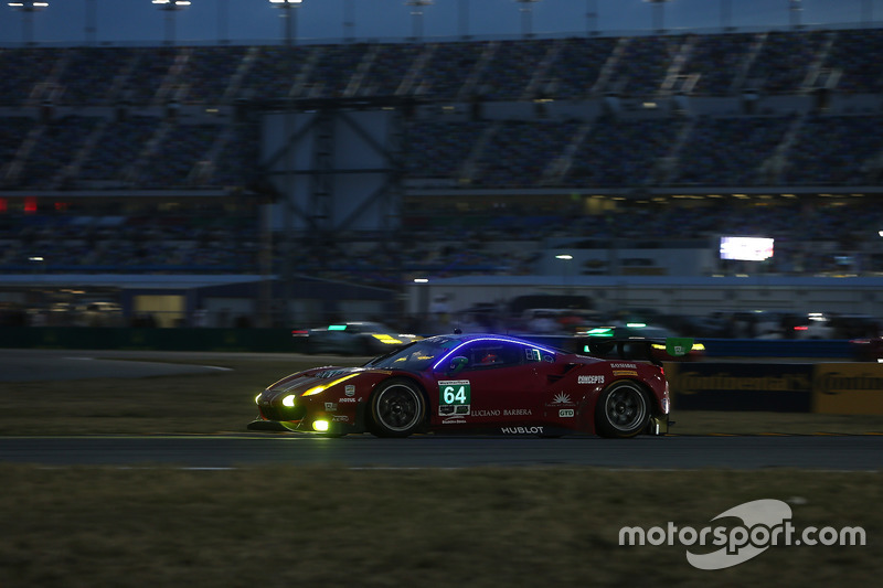 #64 Scuderia Corsa Ferrari 488 GT3: Bill Sweedler, Townsend Bell, Frank Montecalvo, Sam Bird