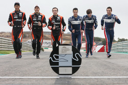 #22 G-Drive Racing, Oreca 07 - Gibson: Memo Rojas, Ryo Hirakawa, Leo Roussel, #32 United Autosports,